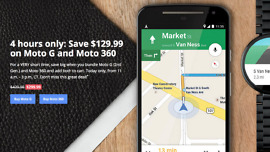 Combo Deal:  Get a Moto 360 and Moto G for Just $299