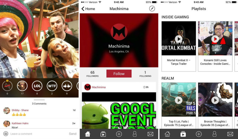 Machinima Launches App to Bring Fans and Content Creators Together