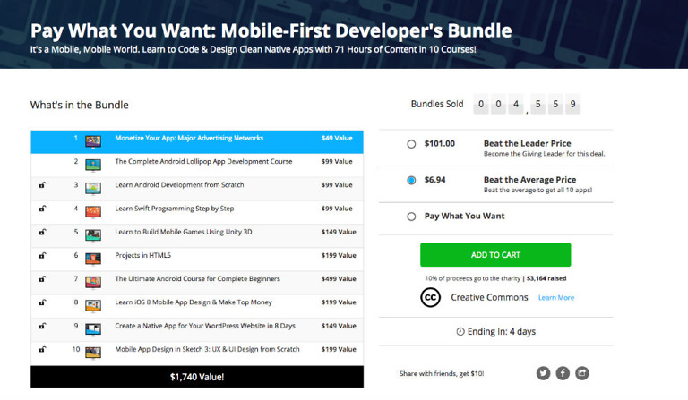 Deal: Pay What You Want for This Mobile-First Developer Bundle