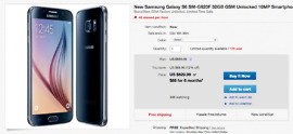 Deal:  Unlocked Galaxy S6 is Just $529 Today at eBay