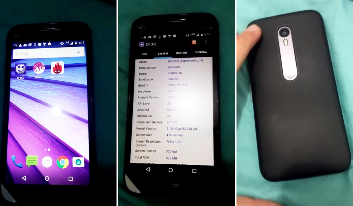 This is Likely the New Moto G (3rd Gen) With Tweaked Design, 13MP and 5MP Cameras