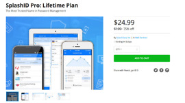 Deal: Lifetime Plan to SplashID Pro Data Management for $25
