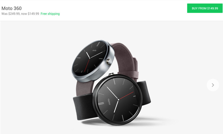 Moto 360 is Now Just $149