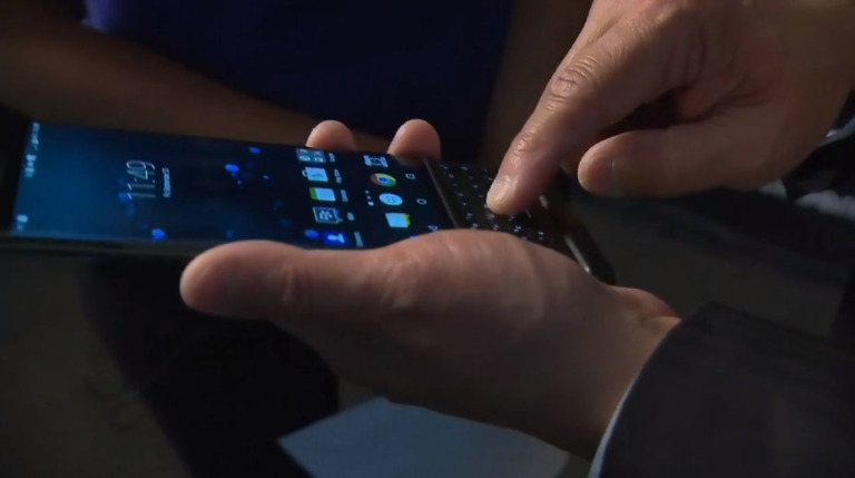 Blackberry CEO John Chen Goes Hands-on With the Priv, a Phone He May Not Even Know How to Use