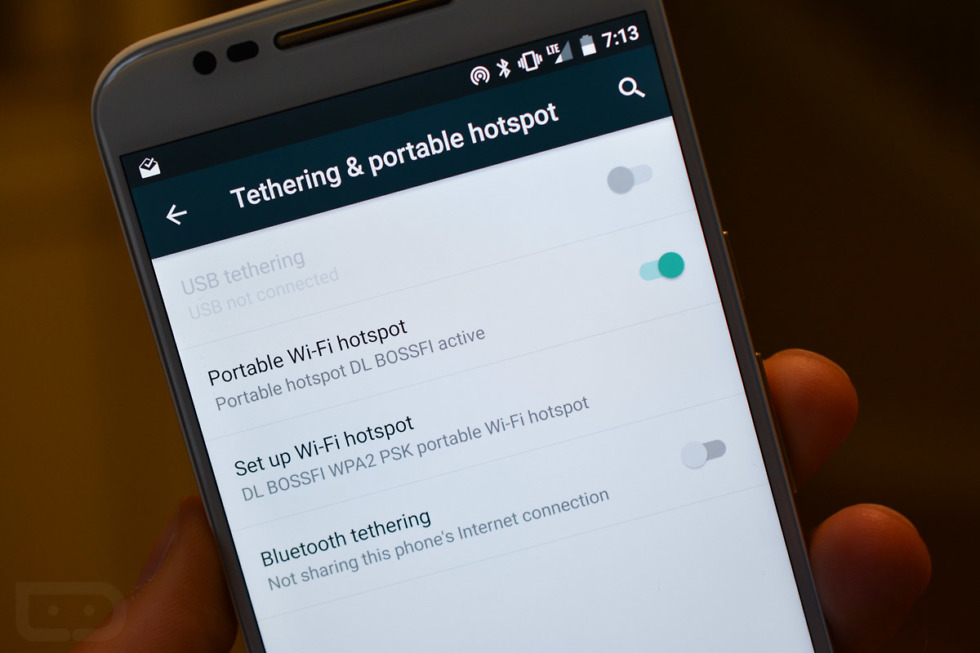 moto x pure edition tethering