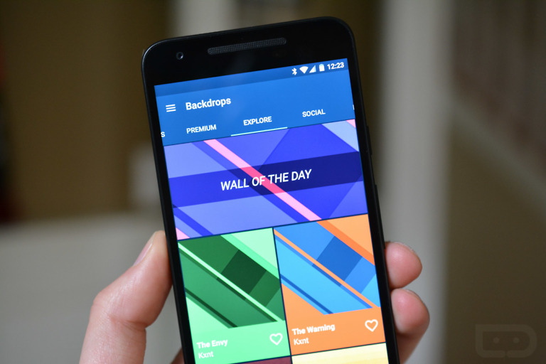 Backdrops is a Pretty Sweet Wallpaper App on Android