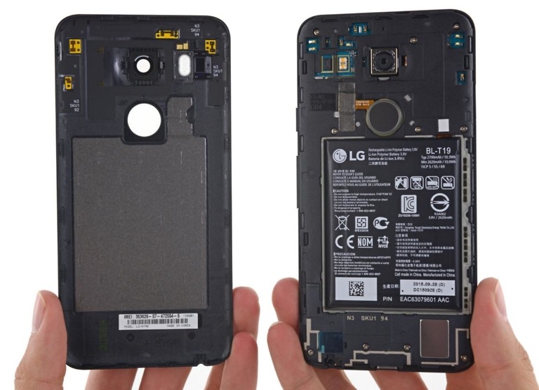 iFixit Gives the Nexus 5X Its Teardown Treatment