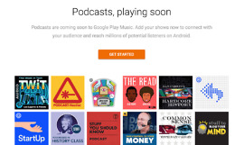 Google Play Music to Offer Podcasts!