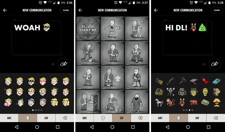 Fallout C.H.A.T. App Brings New Emoji and GIFs for All Survivors