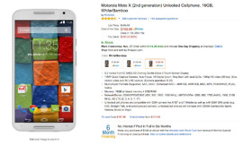 Deal: Buy a Moto X (2nd Gen) on Amazon for Only $199