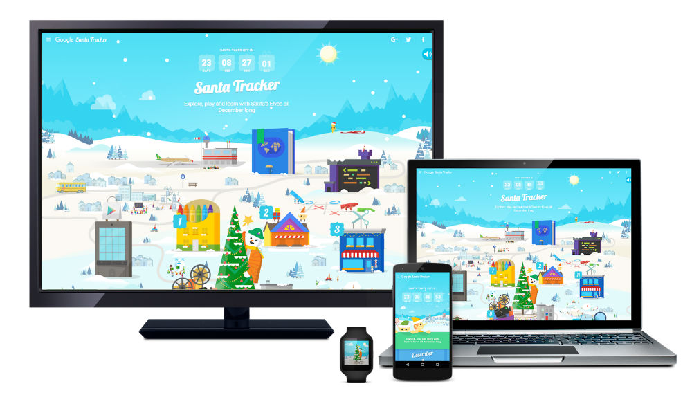Google’s Santa Tracker is Back in Action for the Holiday Season