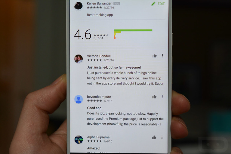 Google Play Reviews Get “Thumbs Up” Button for Quick Positive Feedback