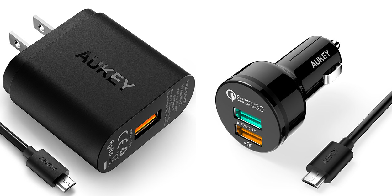 DEALS: AUKEY Car Charger ($9), 6-Port USB Charger ($25) With Quick Charge 3.0 Discounted With Coupon Codes