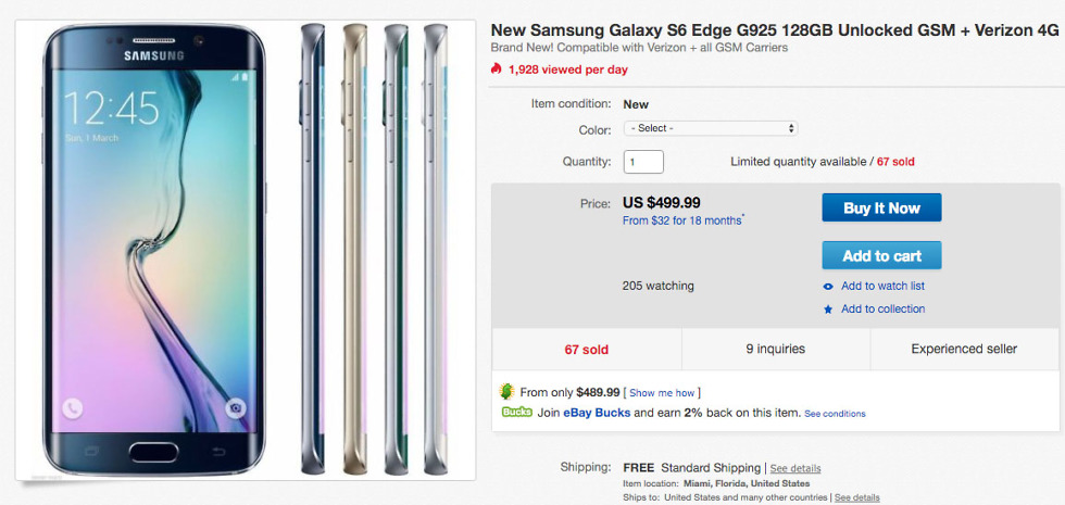 galaxy s6 edge deal