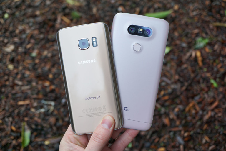 Video:  Samsung Galaxy S7 vs. LG G5