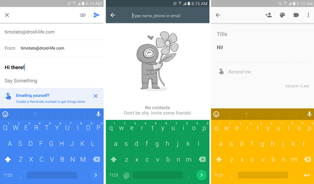 Chrooma Keyboard Now Free of Google Play, Updated With Loads of New Features