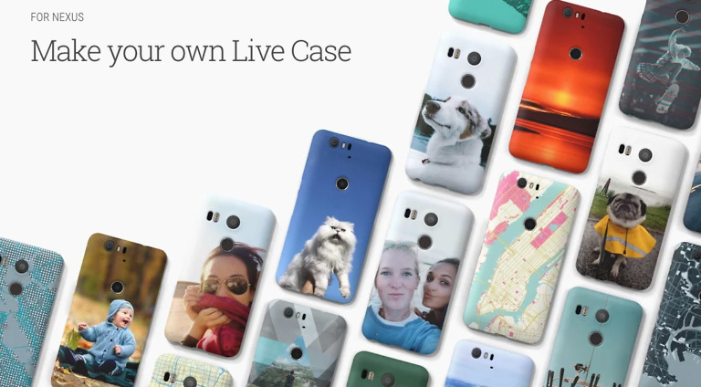 Google Introduces “Live Cases” for Nexus Devices, Custom Cases Made to Order
