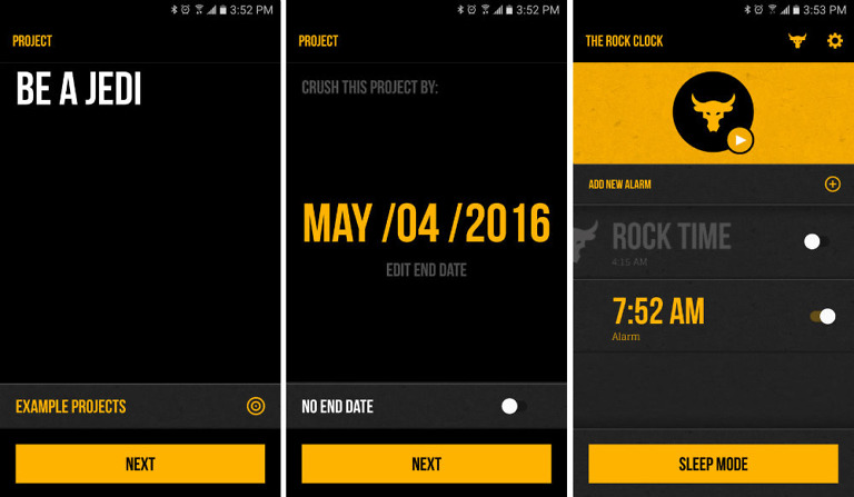 Wrestling Fans, The Rock Clock is Your New Alarm Clock App