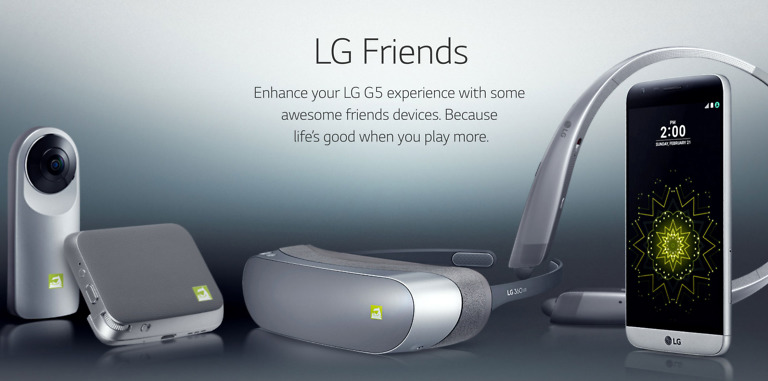 LG G5’s “Friends” Now Available Directly From LG.com