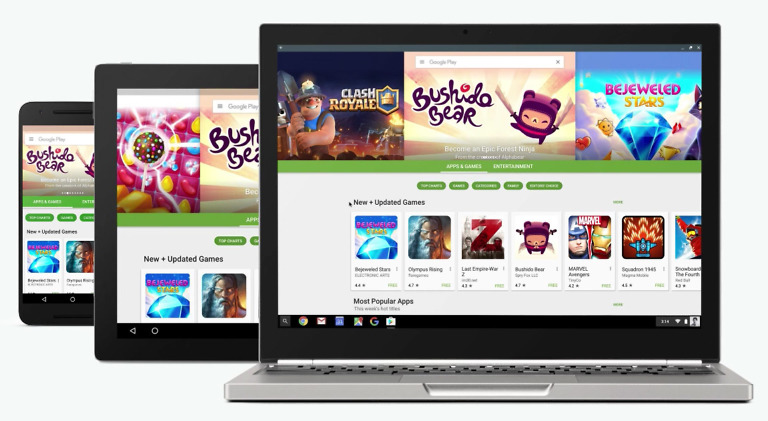 WATCH: Google Shows Off Android Apps in Action on Chromebooks