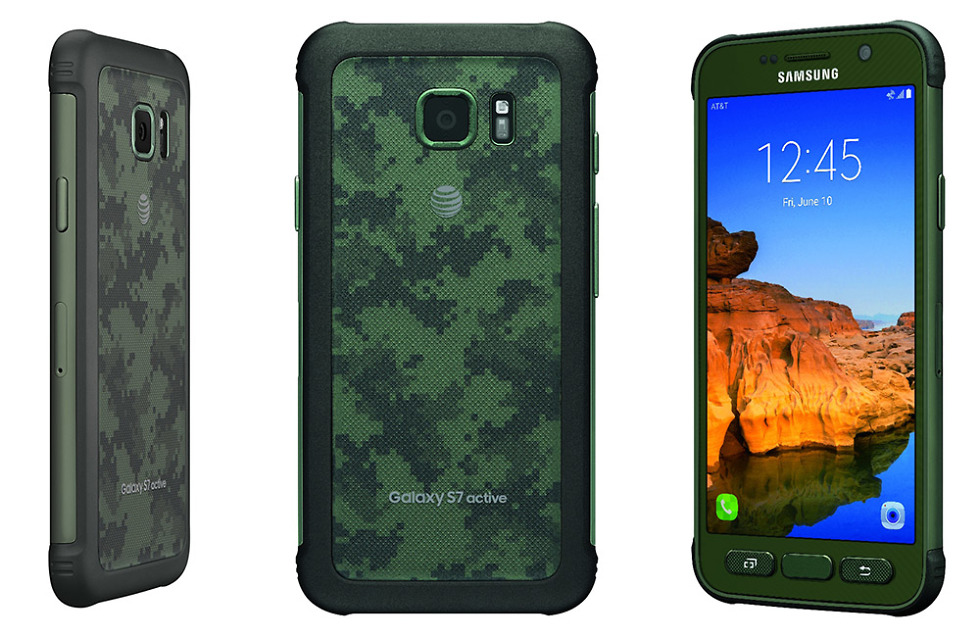 att galaxy s7 active green