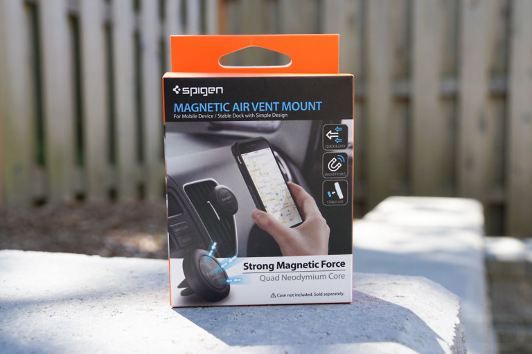 This $7 Spigen Magnetic Car Mount is a Must Buy for Galaxy S7 Owners (S6 and Note 5 Too)