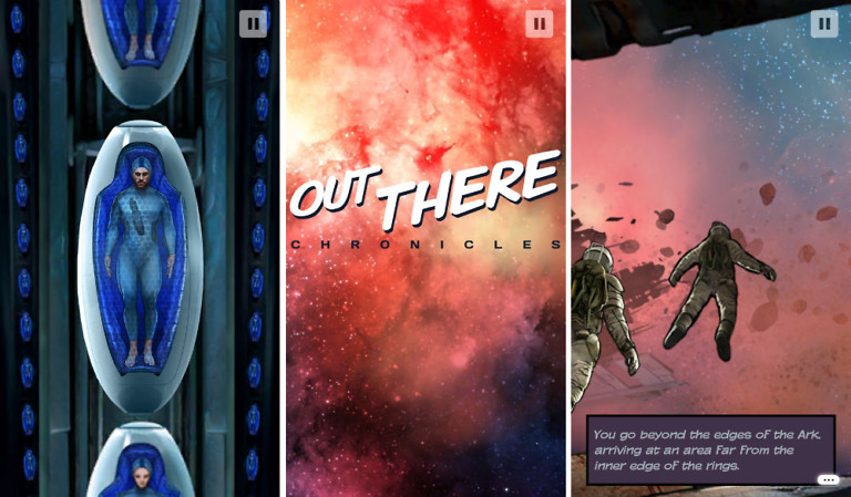 Out There Chronicles is an Interactive Graphic Novel Based on the Out There Universe
