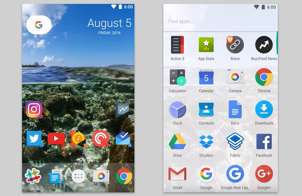 Action Launcher 3 Beta Lets You Re-Create the Nexus Launcher Style