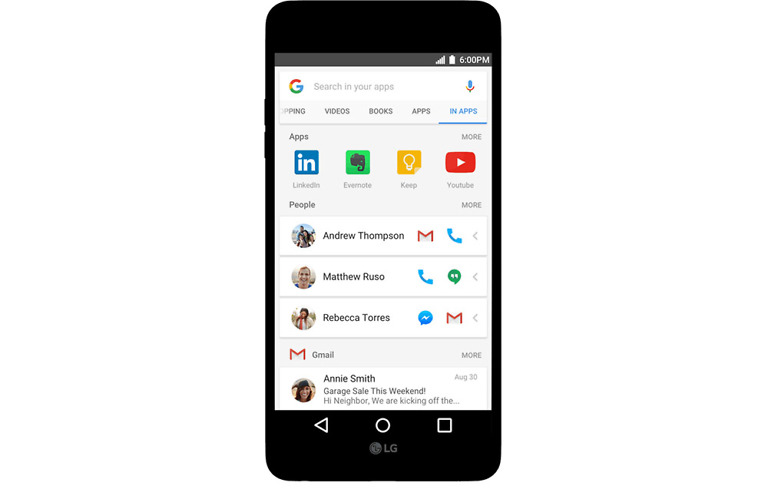 Google Launches In Apps Search on Android to Let You Search Within Everything