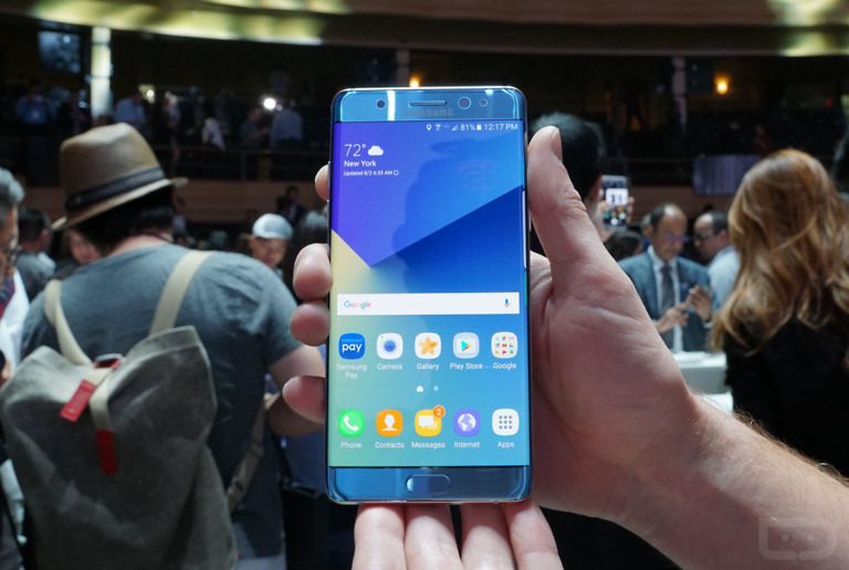 Video:  Galaxy Note 7 First Look and Tour!