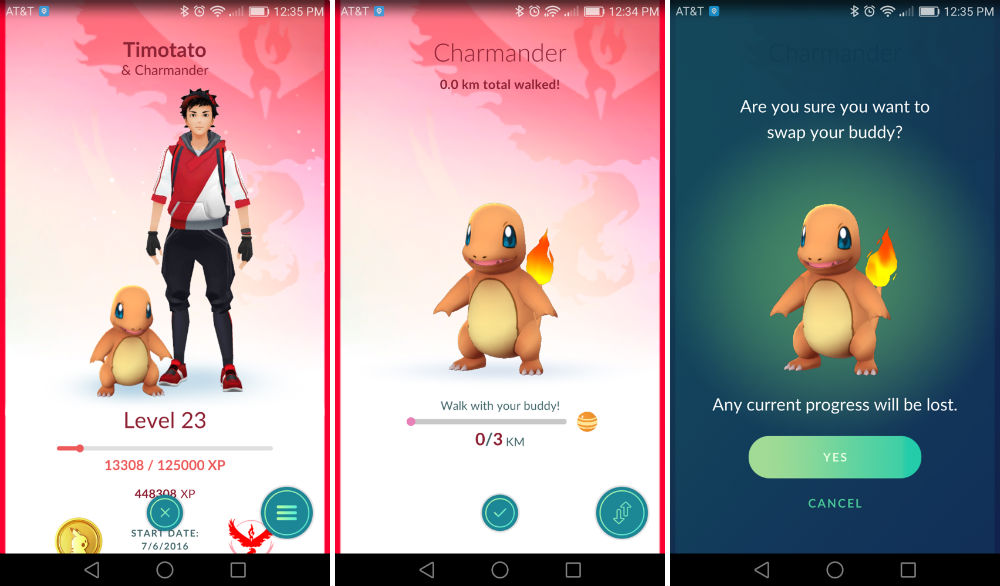 Pokemon GO Update With ‘Buddy’ Feature Now Rolling Out