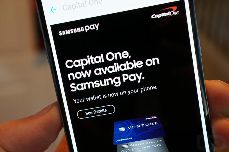 Capital One Finally Comes to Samsung Pay