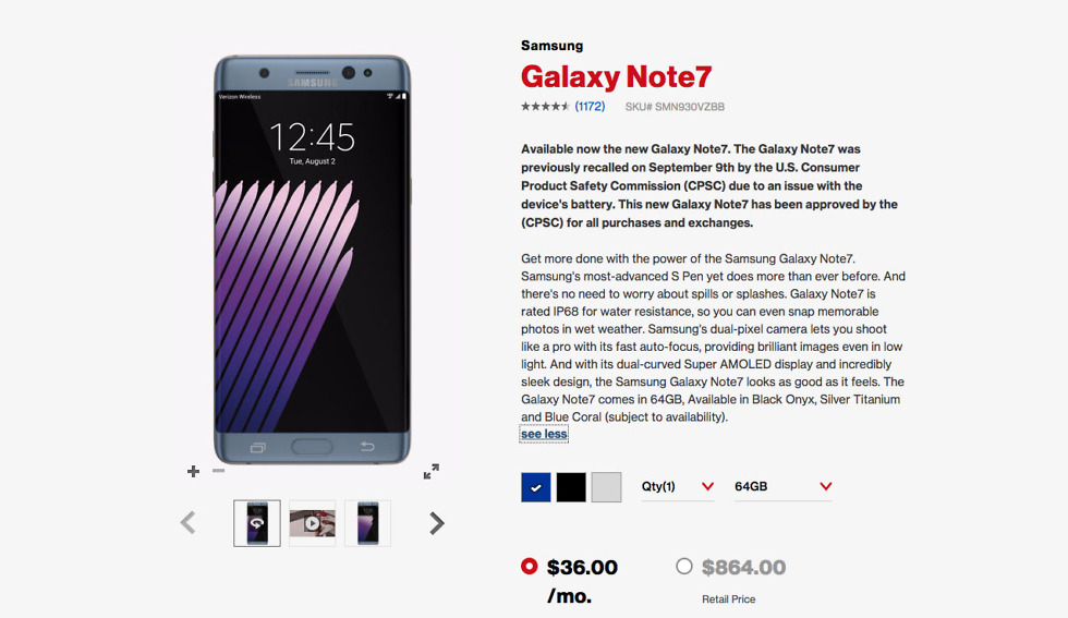 verizon-galaxy-note-7-price