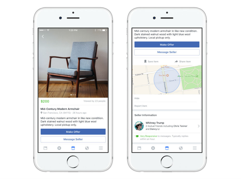 Facebook Marketplace Lets You Buy, Sell Items Around Your Area