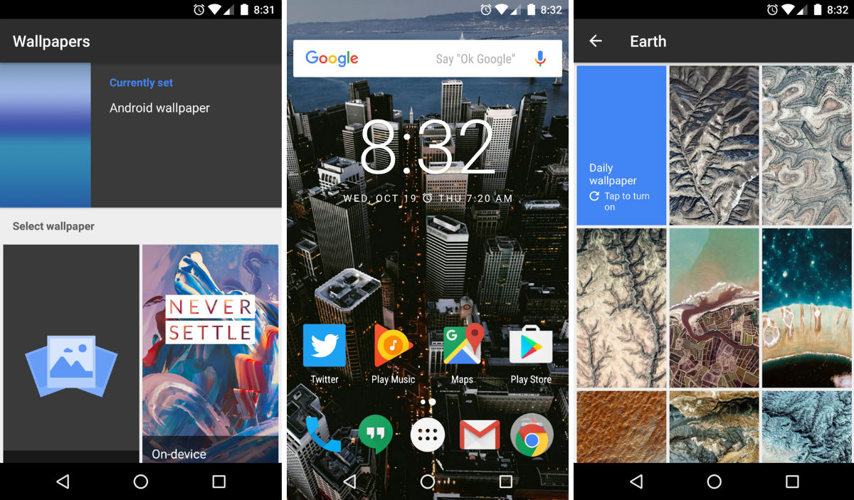 Google’s Wallpapers App Now Available on Google Play for All Devices