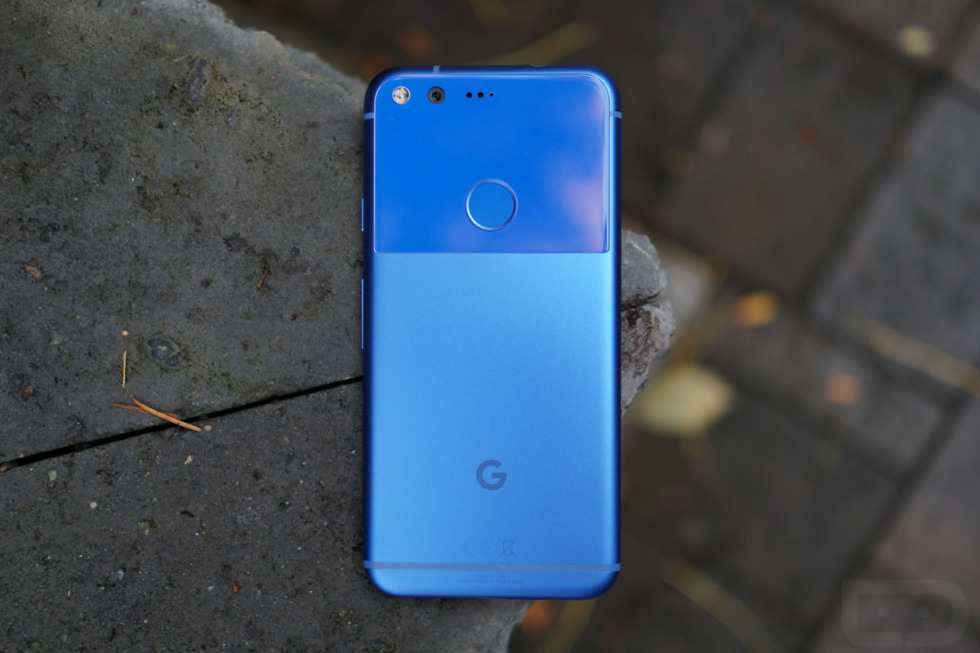 google pixel really blue