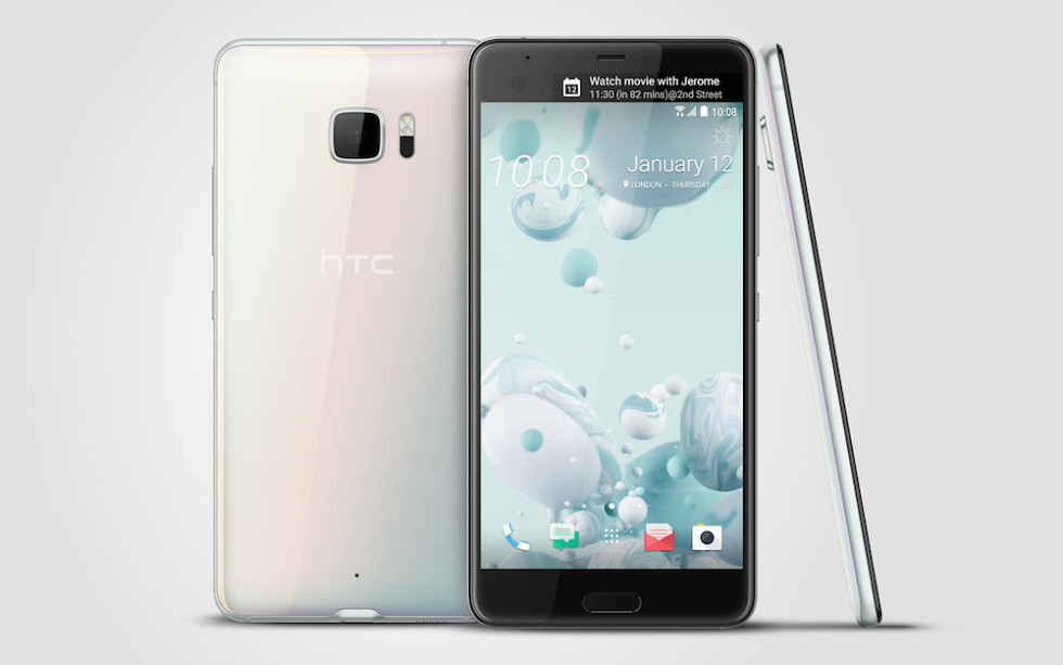 htc u ultra white