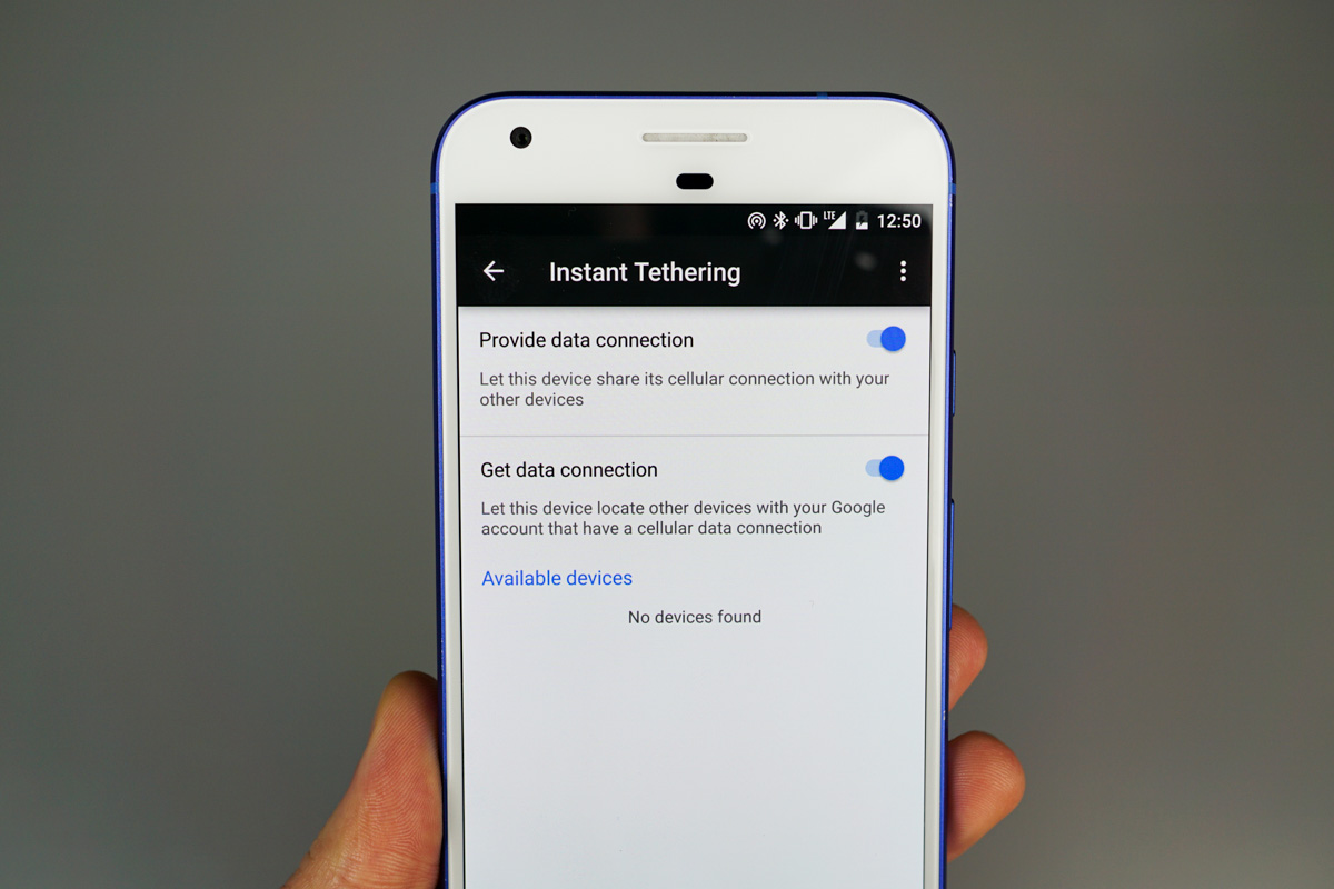 Google Rolling Out Instant Tethering to Nexus and Pixel Devices