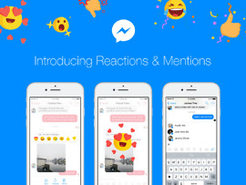 Facebook Messenger Update Brings Message Reactions and Mentions