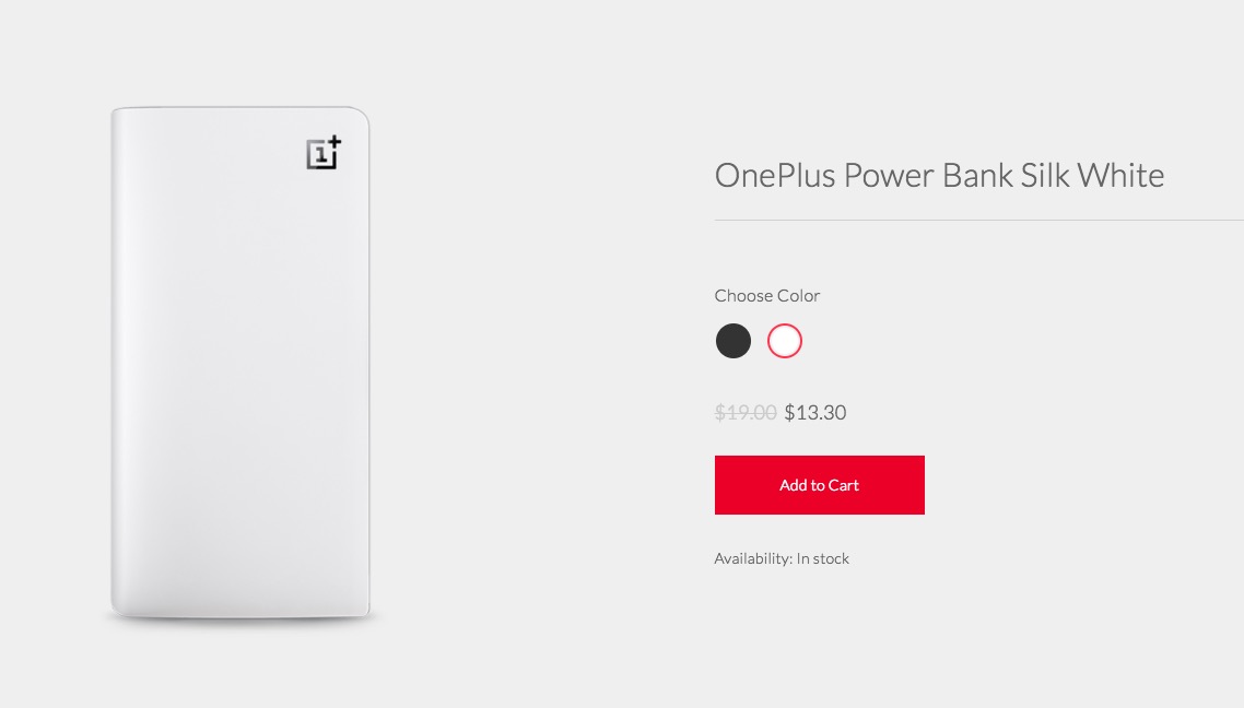 DEAL: OnePlus 10,000mAh Power Bank is Just $13.30