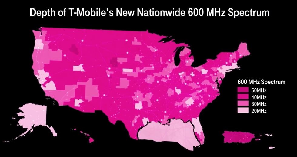 tmobile 600mhz spectrum