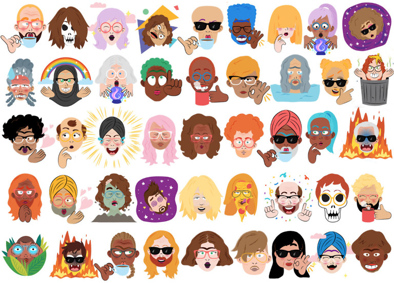 Allo Update Offers Neural Network-Generated Illustrations of Your Beautiful Face