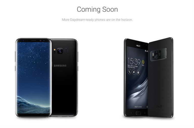 Galaxy S8, S8+ Will Support Daydream VR Later This Year