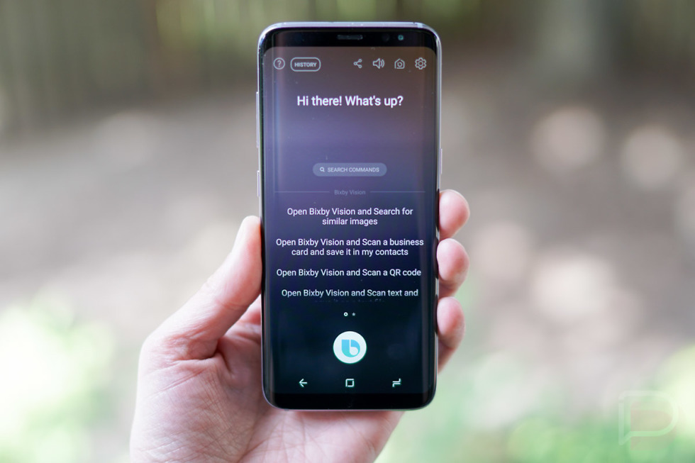 galaxy s8 bixby voice