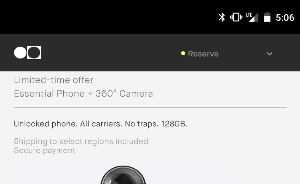 essential status bar