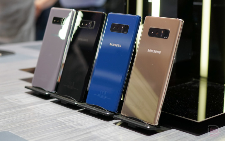 Verizon Galaxy Note 8 Update Brings Live Focus Camera Improvements, KRACK Patch