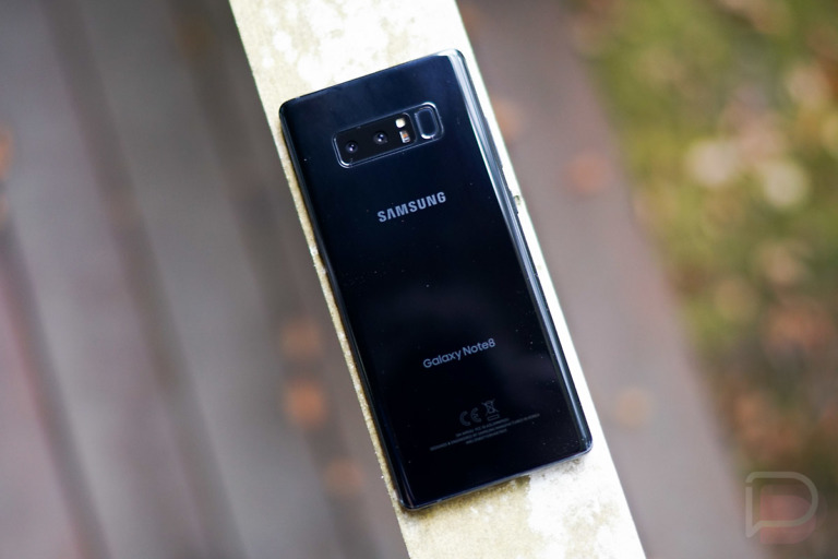 Verizon Galaxy Note 8 Updated With January Security Patch, Bokeh Effect for Camera