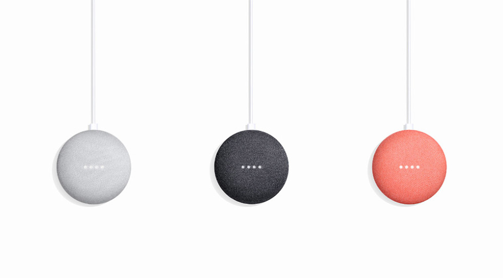 google home mini colors