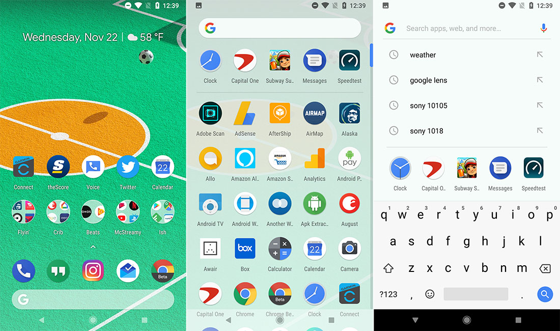 Pixel and Pixel XL Get More of the Pixel 2 Launcher Experience