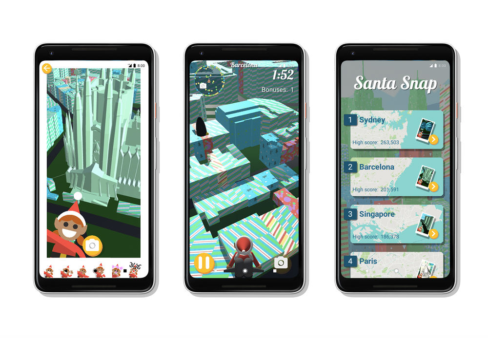 Google’s Santa Village Open for Business Again